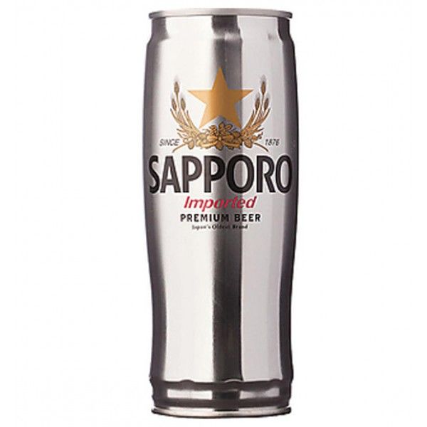 Пиво Sapporo (Саппоро) темн 5,0% 0,65 ж/б Канада от компании Нортэна