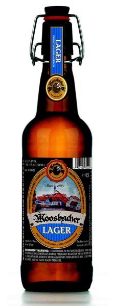 Пиво Moosbacher Lager (Моосбахер Лагер) св 4,6% 0,5 ст Германия  от компании Нортэна