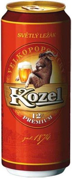 Пиво Velkopopovicky Koze lPremium (Велкопоповицкий Козел Премиум) св 4,8% 0,5 ж/б Чехия от компании Нортэна