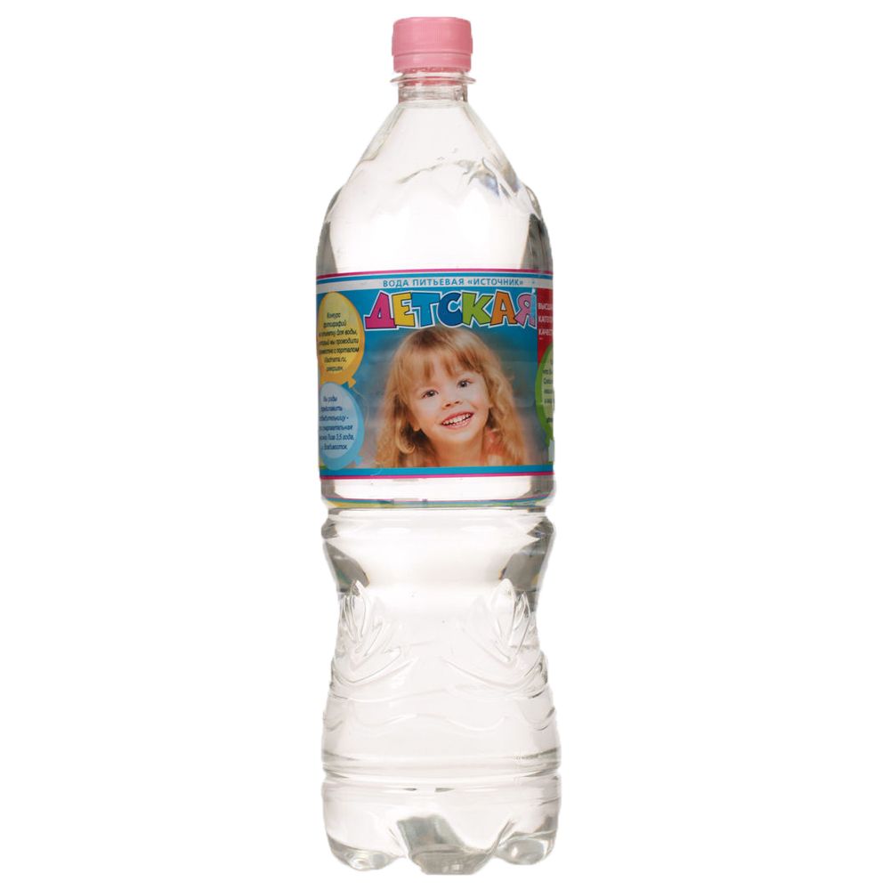 Вода Источник (детская) н/газ 1,5 пэт от компании Нортэна