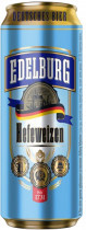 Пиво  «Edelburg Hefeweizen» (Эдельбург Хефевайцен) 5,2% 0,5жб от компании Нортэна