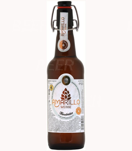 Пиво Моосбахер Амарилло Вайссе / Moosbacher Amarillo Weisse 0,5л. алк.5% от компании Нортэна