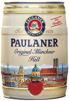Пиво Paulaner (Пауланер) св 4,9% 5,0 ж/б Германия  от компании Нортэна