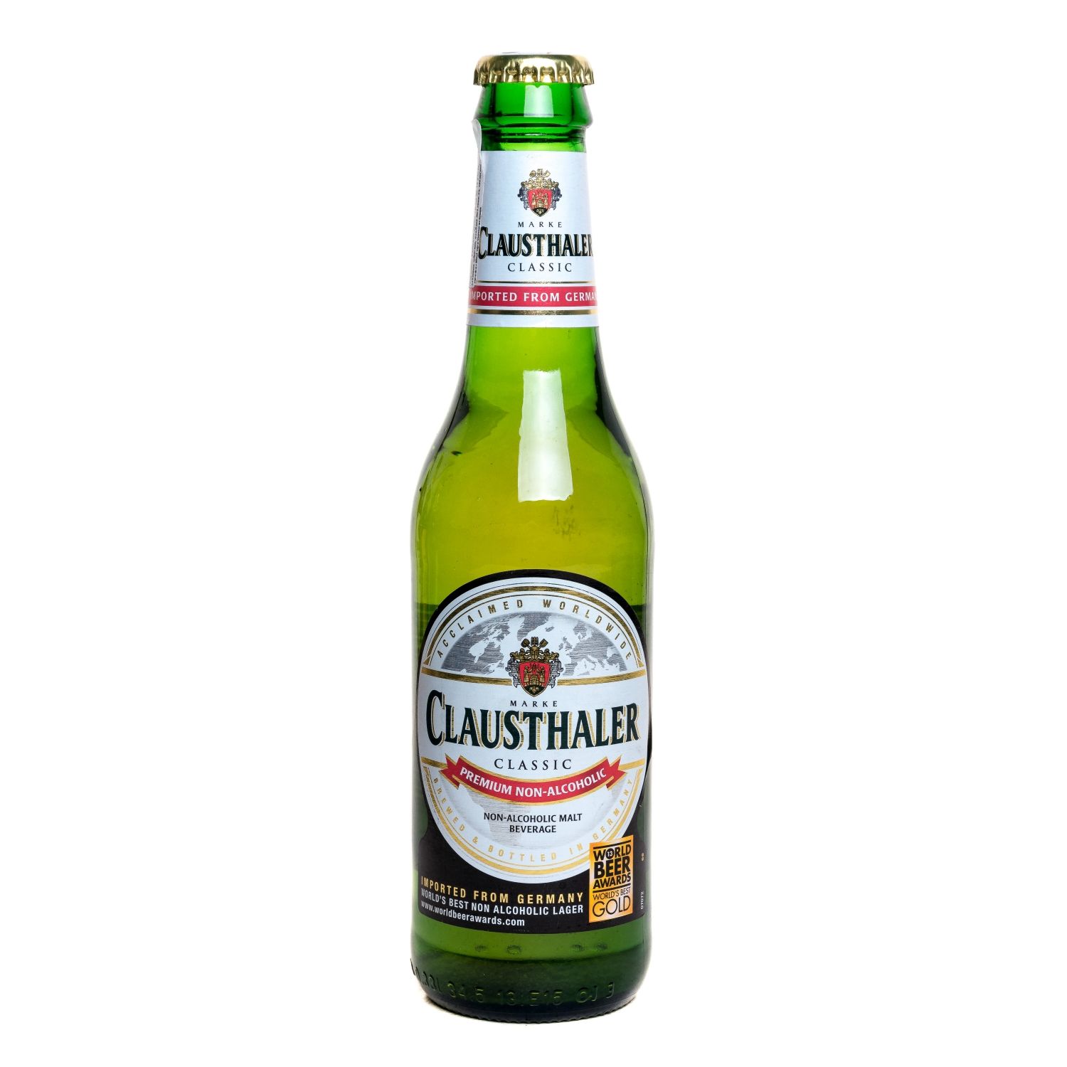 Пиво Clausthaler (Клаусталер) безалкогольное св 0,5% 0,33 ст Германия от компании Нортэна