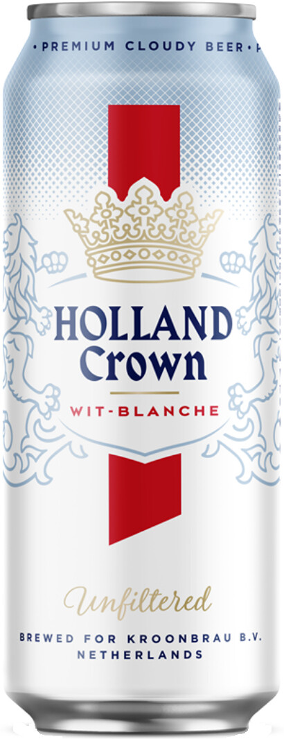 Пиво Холланд Краун Вит Бланш 5% 0,5 ж.б от компании Нортэна
