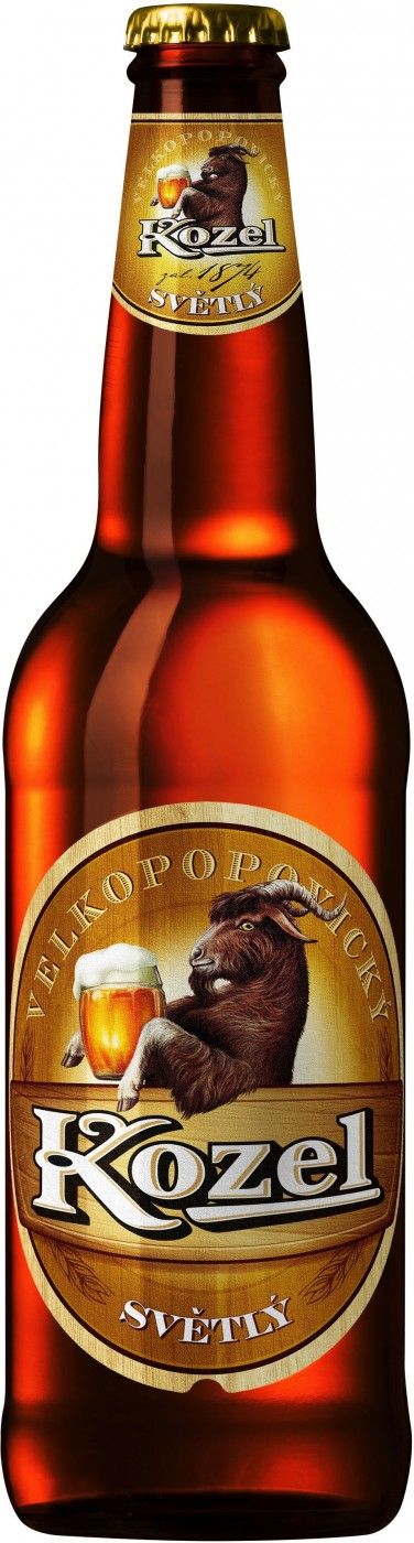Пиво Velkopopovicky Kozel (Велкопоповицкий Козел) св 4,0% 0,5 ст Россия от компании Нортэна