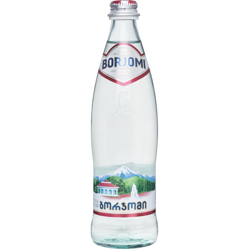 Вода Borjomi (Боржоми) газ 0,5 ст Грузия от компании Нортэна