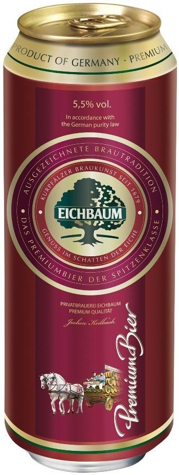 Пиво Купить Айхбаум Премиум Бир 0,5ж 5,5%  Германия от компании Нортэна