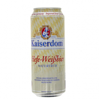 Пиво  Народные напитки Кайзердом Хефе-Вайсбир/Kaiserdom Hefe-Weissbier 1л от компании Нортэна